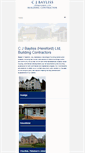 Mobile Screenshot of cjbayliss.co.uk